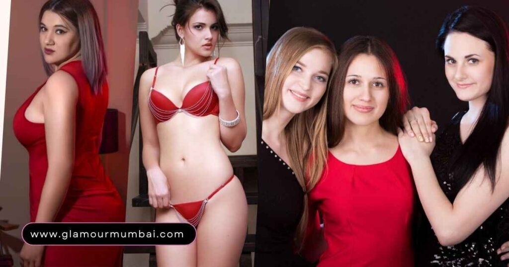 Elegant Mumbai escorts, including educated air hostesses and glamorous models, ready to enhance your experience at any event or occasion.