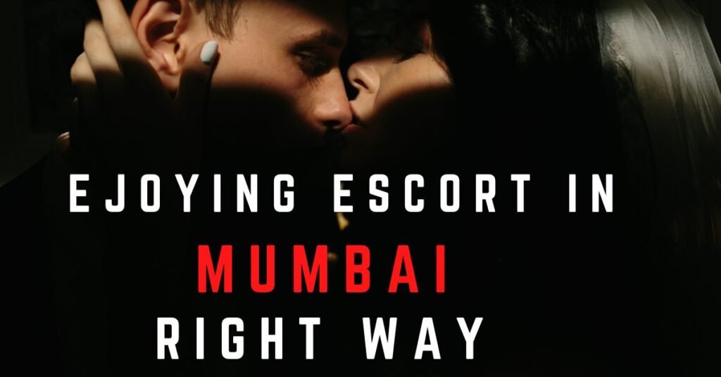 ensual close-up of a couple sharing an intimate moment, symbolizing a premium escort service experience in Mumbai