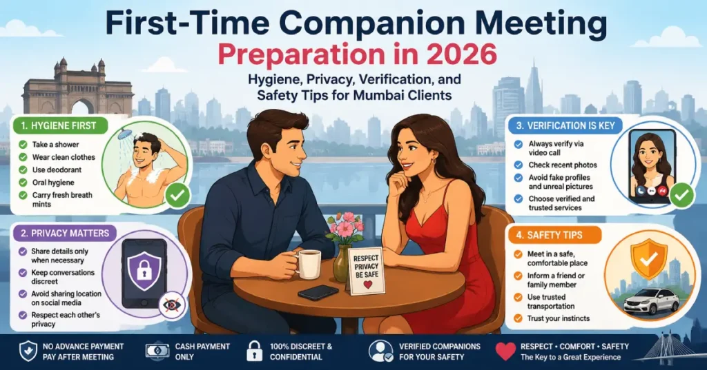 First-Time Escort Meeting Preparation in 2026
