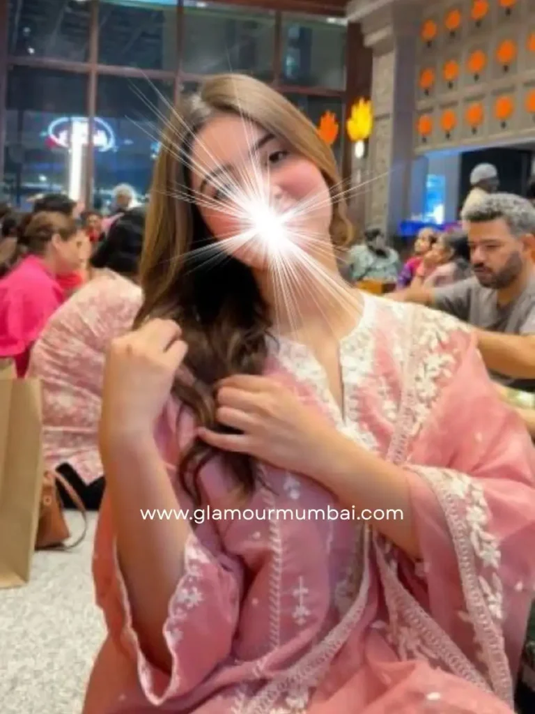 Aarohi premium escort in Mumbai wearing a stylish suit during private event